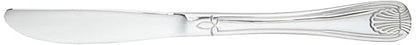 Winco 12-Piece Toulouse Dinner Knife Set, 18-0 Extra Heavy Weight Stainless Steel,Silver