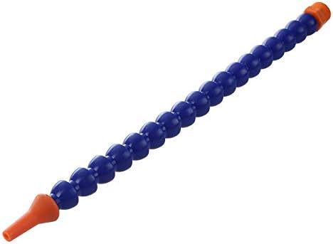 1pcs 1/4" Thread Water Oil Coolant Hose Pipe Plastic Adjustable Flexible Cooling Tube for Hydraulic Machinery/Water Cooling System,70cm