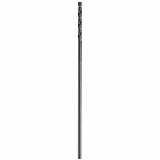 Bosch BL2743 1/4 in. x 12 in. Extra Length Aircraft Black Oxide Drill Bit