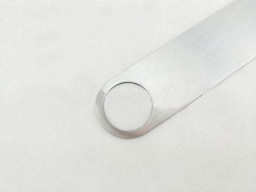 KISEER Heavy Duty Stainless Steel Flat Bottle Opener, 2 Pack Beer Bottle Opener for Kitchen, Bar or Restaurant (Cosmetic Scratches)