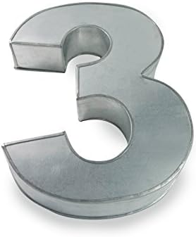 Numeric cake pan 35cm birthday cake tin number three 3 large 14" cake mold
