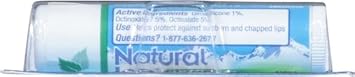 Mentholatum Natural Ice Lip Balm Original SPF 15 1 Each