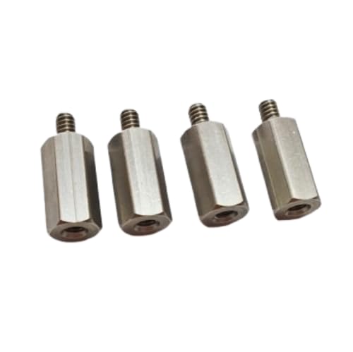 Hex Standoff #4-40, 1 inch Long, Stainless Steel 18-8, 4 pcs