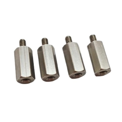 Hex Standoff #4-40, 1 inch Long, Stainless Steel 18-8, 4 pcs