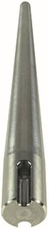 Klein Tools 3259TTS Broad-Head Bull Pin, Made in USA, Made of Forged, Heat-Treaded Steel With Black Finish and Tether Hole, 1-5/16-Inch