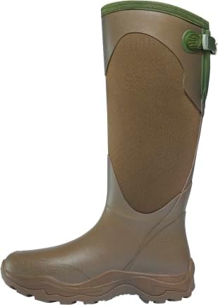 LaCrosse 15" Alpha Agility Snake Boots for Women Featuring Waterproof Rubber, Eva Soles, and Snake Guard Toe Protection