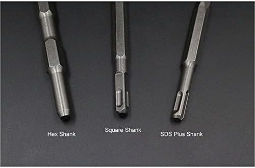 Hammer Drill Chisel, Heavy-Duty Impact Scaling Chisel Bit for Tile Masonry Concrete Brick Stone Work (SDS Plus Shank, Flat Chisel, 14mmx400mm)