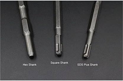 Hammer Drill Chisel, Heavy-Duty Impact Scaling Chisel Bit for Tile Masonry Concrete Brick Stone Work (SDS Plus Shank, Flat Chisel, 14mmx400mm)