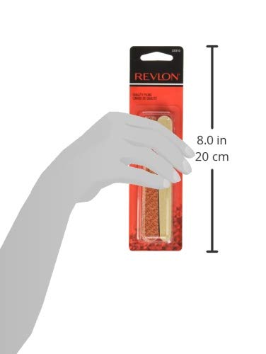 Revlon Compact Nail File, Dual Sided Emery Boards, Manicure Essentials, Smooths & Shapes Nails, Easy to Use (Pack of 10)