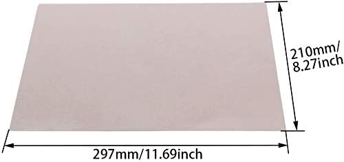 Bettomshin 30pcs A4 Heat Transfer Paper, 100g Slow Drying Transfer Sublimation Paper for Non Cotton Clothes Printing Chemical Fiber Pillow, Jersey, Modal Light T-Shirt