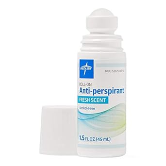Medline MedSpa Roll-On Antiperspirant Deodorant, 1.5 oz, Long-Lasting Freshness, 1 Count