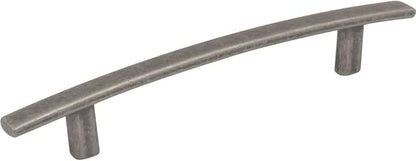 Atlas Homewares A810-BN 7-34-Inch Euro-Tech Collection Curved Line Pull, Brushed Nickel