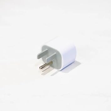 Safety Adapter U.S. (Type B Wall Outlets) for Grounding Mat, Earthing Sheet and Pillow Case