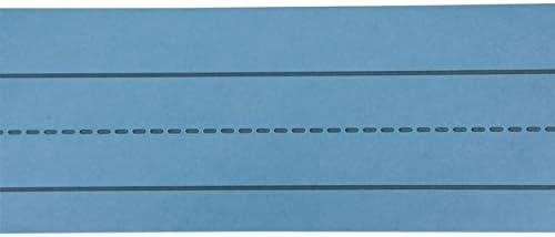 School Smart Ruled Rainbow Sentence Strips, Rainbow ,3 x 24 Inches (Pack of 100)