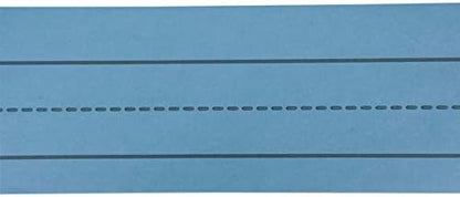 School Smart Ruled Rainbow Sentence Strips, Rainbow ,3 x 24 Inches (Pack of 100)