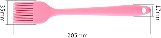 8 inch Silicone BBQ Oil Brush Bakeware Barbecue Pastry Bread Oil Cream Utensil (Green)