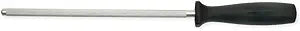 HENCKELS Fine Edge Pro Sharpening Steel, 9-inch, Black/Stainless Steel