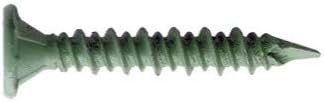 SENCO DuraSpin #8 x 2 in Collated Cement Board Screws (08T200W), 1000 ct
