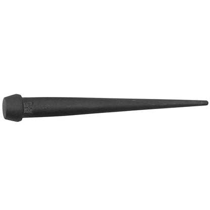 Klein Tools 3256 Broad-Head Bull Pin Made of Forged, Made in USA, Heat-Treaded Steel With Black Finish, 1-116-Inch