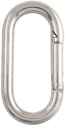 Replacement For Compatible With Lucky Line 4Ggl9 Spring Snap,Hd,Steel,L 4 3/4 In