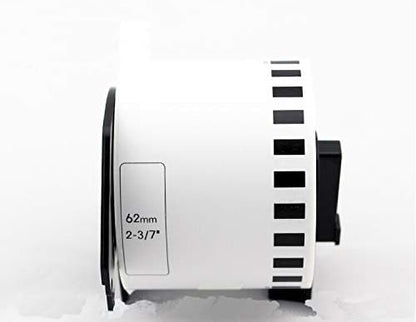 Replacement Labels Compatible with Brother DK-N5224 Non-Adhesive Labels for Name Badges with Permanent Cartridge 54mm x 30.48mroll