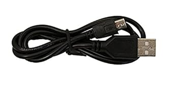 Micro USB Charge and Sync Cable by Mars Devices - 2.5 Feet - Black