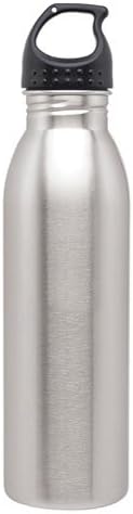 Simply Green Solutions Slim Line Stainless Steel Water Bottle Canteen - 24oz. Capacity