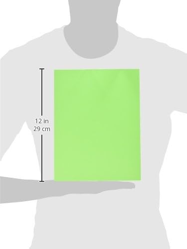 Wausau Papers Neenah Paper 21811 Astrobrights Colored Cardstock, 8.5a x 11a, 65 lb176 GSM, Martian Green, 250 Sheets