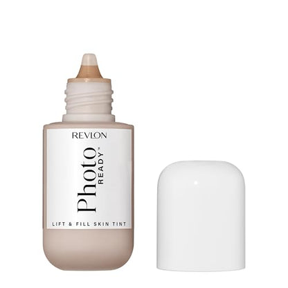 Revlon PhotoReady Lift + Fill Skin Tint, Multi-Use Glow Enhancer, Base & Highlighter for Glowing Skin, Sheer Coverage, 130, 1 fl oz (NO BOX)