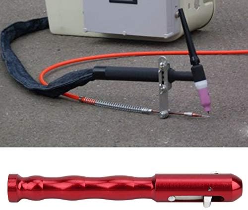 Tig Torch Tig Filler Rod Feeder Pen Welding Rod Holder Wire Pencil Filler Tig-Pen Welding Feed Stick Holder Weld Filler Metal Tool Welder Accessories (Red Tig-Pen) 1.0-3
