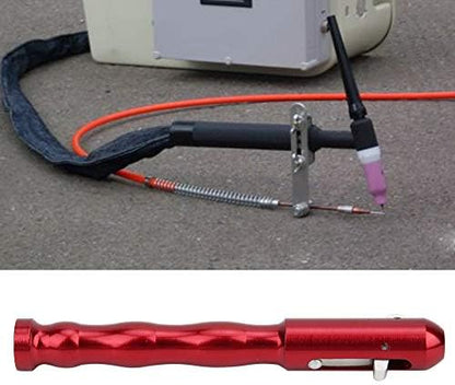 Tig Torch Tig Filler Rod Feeder Pen Welding Rod Holder Wire Pencil Filler Tig-Pen Welding Feed Stick Holder Weld Filler Metal Tool Welder Accessories (Red Tig-Pen) 1.0-3