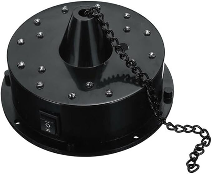 6RPM RGBW Light Rotated Motor 18LED For Mirror Disco Ball 6" 8" 12" DJ Bar Party