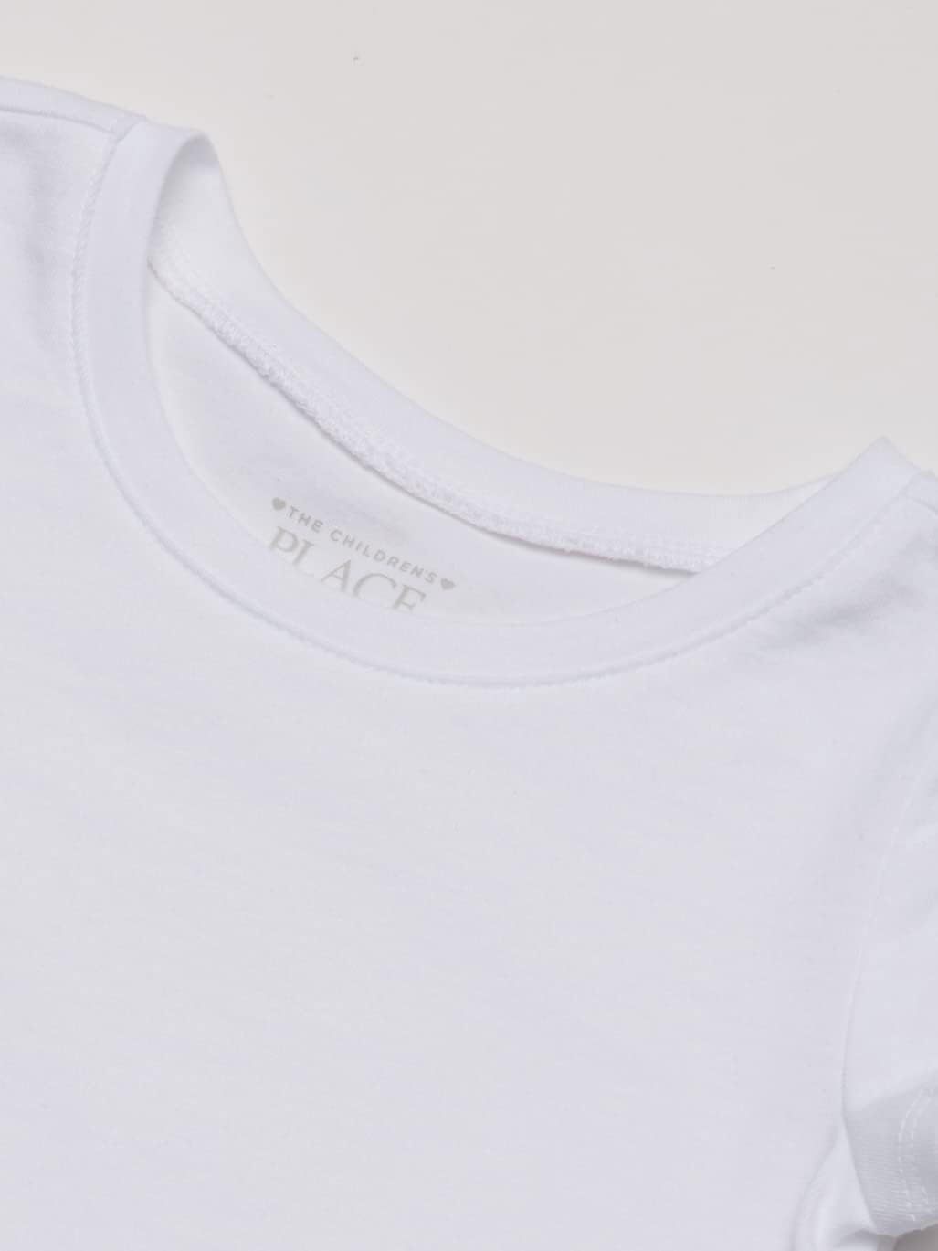 The Children's Place Baby Girls' and Toddler Basic Short Sleeve Layering T-Shirts