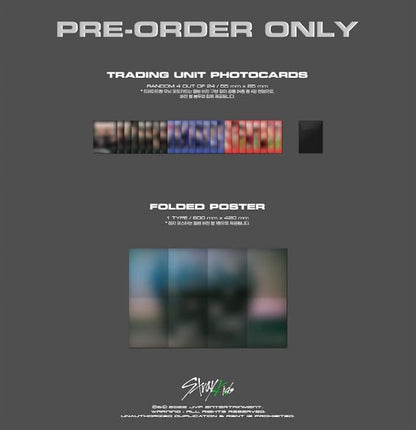 STRAY KIDS - ODDINARY FRANKENSTEIN (Limited ver.) AlbumPre-Order BenefitExtra Photocards Set KPOP IDOL, 164 x 224 x 35 mm