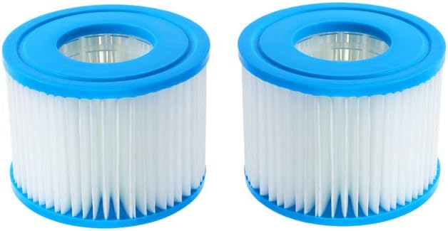 Type VI Hot Tub Filter Cartridge for Spa, Inflatable Hot Tub Tub and Other Types of Inflatable Spa Filter Cartridge Accessories (2pcs)