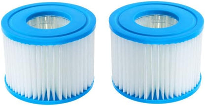 Type VI Hot Tub Filter Cartridge for Spa, Inflatable Hot Tub Tub and Other Types of Inflatable Spa Filter Cartridge Accessories (2pcs)
