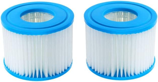 Type VI Hot Tub Filter Cartridge for Spa, Inflatable Hot Tub Tub and Other Types of Inflatable Spa Filter Cartridge Accessories (2pcs)