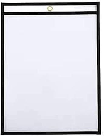 812754 Job Ticket Holders, 9 x 12, Clear, 25/PK (1770
