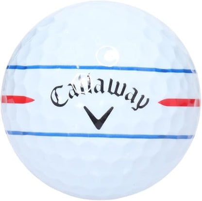 Callaway Chrome Soft Triple Track 360 Golf Balls (White, 3pk) 1 Sleeve 2024
