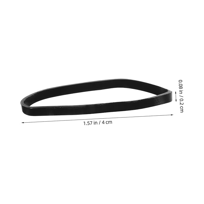Durable Black Hair Ties for Women Secure Elastic Hair Bands for Salon Updos Perms and Everyday Styling Effortless Grip Ponytail Holders