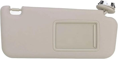 Car Right Passenger Sun Visor Compatible with Toyota RAV4 2006-2012 Replace Block Shade Cover OEM 74320-42501-B3 74320-42501-A1(Gray)