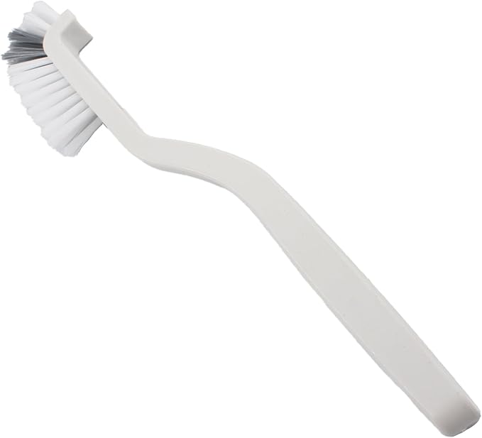 1 PCS Cleaning Brush,Suitable for Soybean Milk Machine, Juicer, Wall Breaking Machine Cleaning,Handle Length 9.4 "Slit Cleaning Brush White