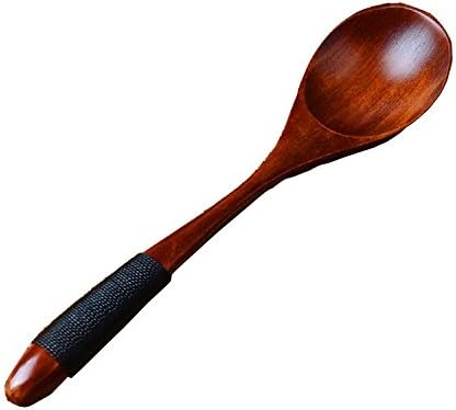 Cooking Wooden Soup Tool Utensil Catering Spoon Teaspoon Catering Cooking Utensil Teaspoon Soup Lot Kitchen Spoon Wooden Kitchen,Dining Bar