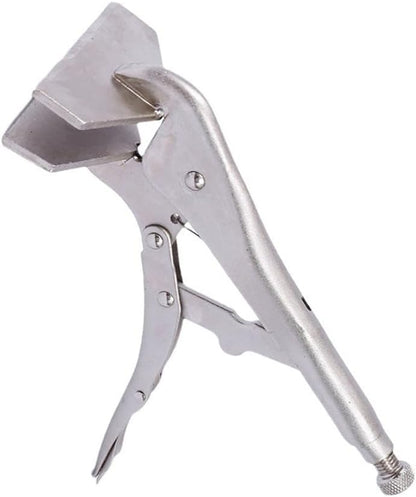 Locking Sheet Metal Clamp, Heavy Duty Sheet Metal Grip Tool, Flat Clamps Bending Pliers, for Bending, Forming and Crimping