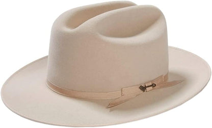 Stetson Men's Royal Deluxe Open Road | Color: Silverbelly | Brim: 2 3/4 | Size: 7 5/8
