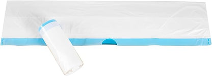 Drawstring Cat Litter Bags - Super Thick, Durable, Easy Clean Up, Jumbo Size Kitty Litter Box Liner Bag for Pet Cats (17.5" o 40.5" -7Pcs)