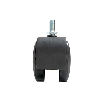 VIZ-PRO Mobile Whiteboard Caster Wheels, Black, Set of 4