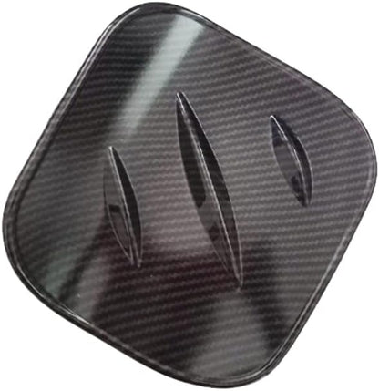 For Compatible with Toyota C-HRCHR 2017 2018 2019, Carbon Fiber Car Fuel Gas Tank Cap Cover Trim, Exterior Accessories