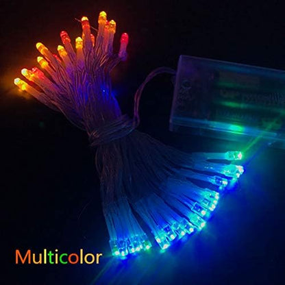 204080LEDs AA Battery Operated LED String Lights for Xmas Garland Party Wedding Decoration Christmas Flasher Fairy