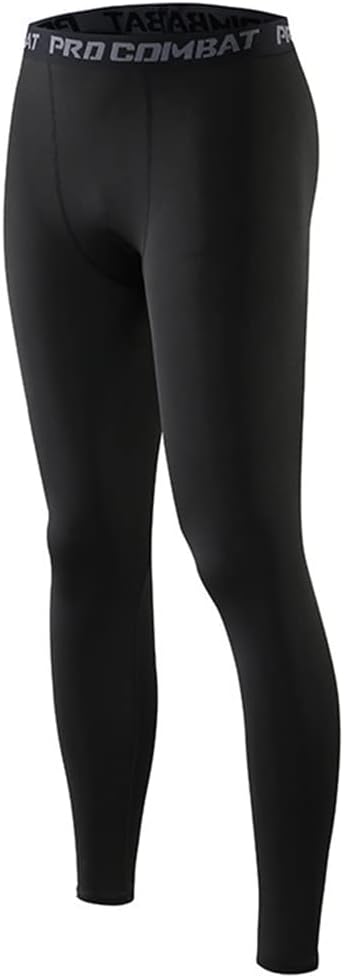 HYCOPROT Men's Compression Pants Athletic Tight,Leggings Base Layer Bottoms for Running Workout Sports Yoga Basketball